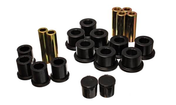 Energy Suspension Polyurethane Bushings | 1350 Offroad - Energy Suspension Leaf Spring Bushing Set, Black 5.2118G - Image 1