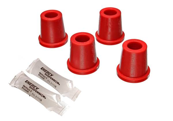 Energy Suspension Polyurethane Bushings | 1350 Offroad - Energy Suspension Control Arm Bushing Set, Red 5.3102R - Image 1