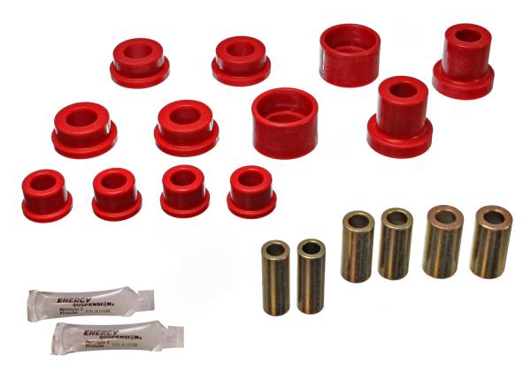 Energy Suspension Polyurethane Bushings | 1350 Offroad - Energy Suspension Control Arm Bushing Set, Red 5.3113R - Image 1