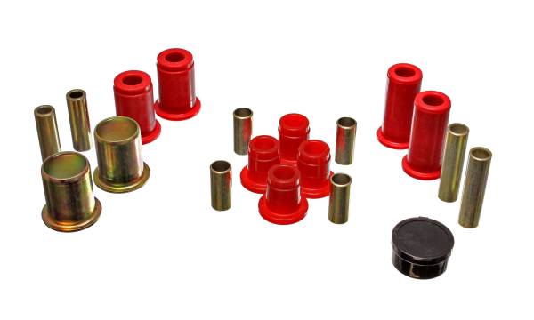 Energy Suspension Polyurethane Bushings | 1350 Offroad - Energy Suspension Control Arm Bushing Set, Red 5.3115R - Image 1