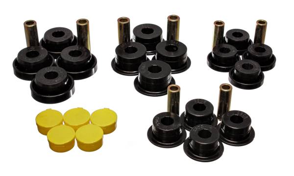 Energy Suspension Polyurethane Bushings | 1350 Offroad - Energy Suspension Control Arm Bushing Set, Black 5.3120G - Image 1