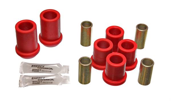 Energy Suspension Polyurethane Bushings | 1350 Offroad - Energy Suspension Control Arm Bushing Set, Red 5.3121R - Image 1