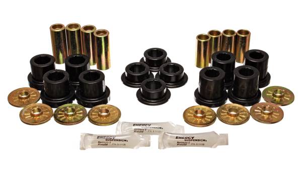 Energy Suspension Polyurethane Bushings | 1350 Offroad - Energy Suspension Control Arm Bushing Set, Black 5.3125G - Image 1