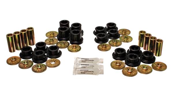 Energy Suspension Polyurethane Bushings | 1350 Offroad - Energy Suspension Control Arm Bushing Set, Black 5.3126G - Image 1