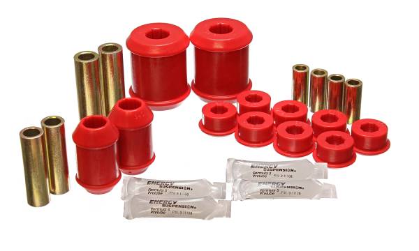 Energy Suspension Polyurethane Bushings | 1350 Offroad - Energy Suspension Control Arm Bushing Set, Red 5.3128R - Image 1