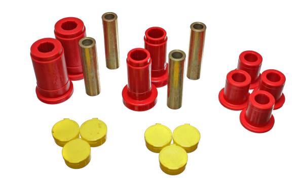 Energy Suspension Polyurethane Bushings | 1350 Offroad - Energy Suspension Control Arm Bushing Set, Red 5.3137R - Image 1