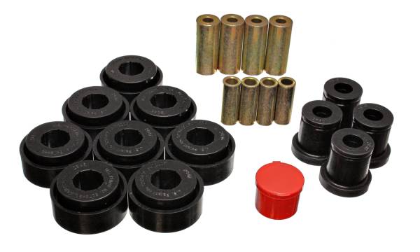 Energy Suspension Polyurethane Bushings | 1350 Offroad - Energy Suspension Control Arm Bushing Set, Black 5.3140G - Image 1