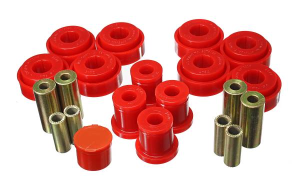 Energy Suspension Polyurethane Bushings | 1350 Offroad - Energy Suspension Control Arm Bushing Set, Red 5.3140R - Image 1