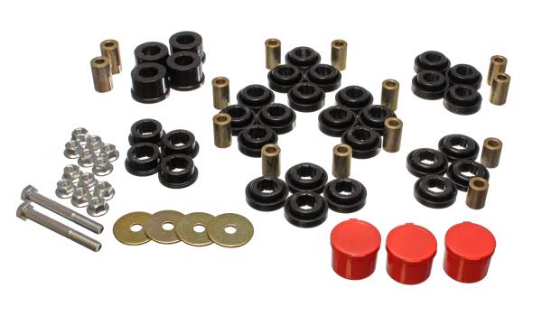 Energy Suspension Polyurethane Bushings | 1350 Offroad - Energy Suspension Control Arm Bushing Set, Black 5.3141G - Image 1