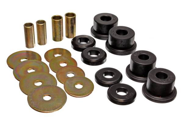 Energy Suspension Polyurethane Bushings | 1350 Offroad - Energy Suspension Sub-Frame Bushing Set, Black 5.4103G - Image 1
