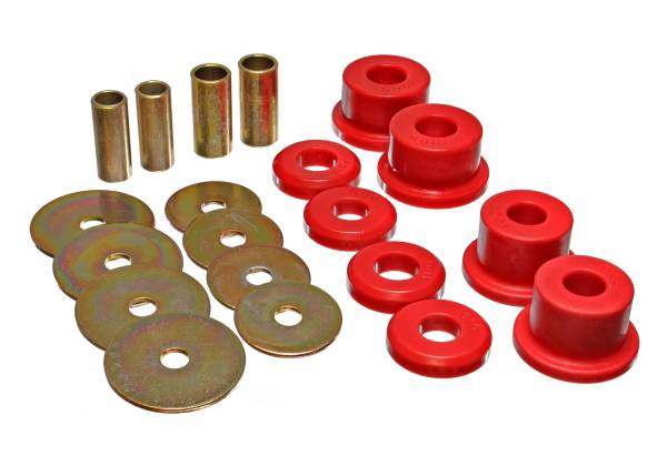 Energy Suspension Polyurethane Bushings | 1350 Offroad - Energy Suspension Sub-Frame Bushing Set, Red 5.4103R - Image 1