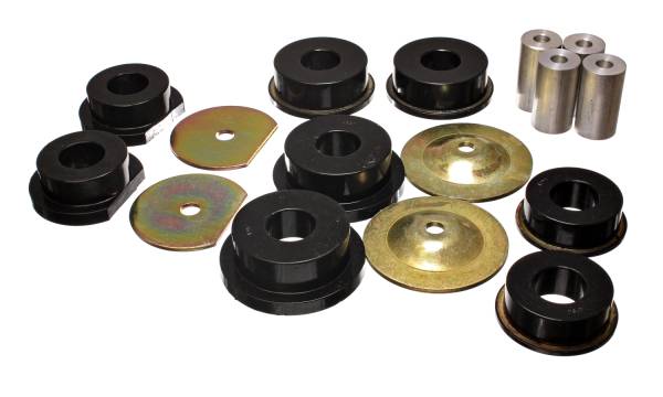 Energy Suspension Polyurethane Bushings | 1350 Offroad - Energy Suspension Sub-Frame Bushing Set, Black 5.4114G - Image 1