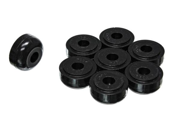 Energy Suspension Polyurethane Bushings | 1350 Offroad - Energy Suspension Strut Rod Bushing Set, Black 5.7110G - Image 1
