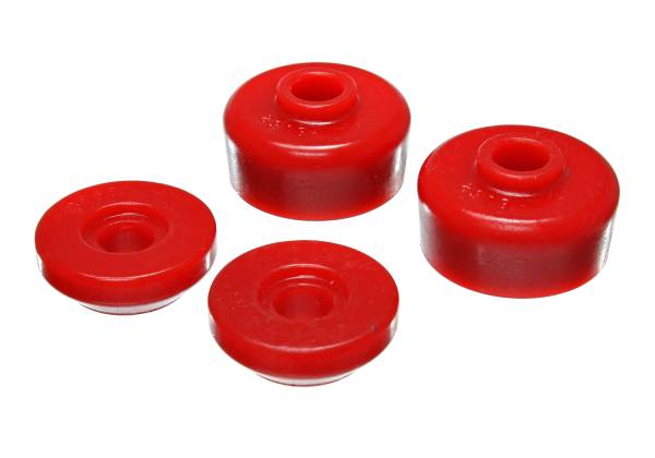 Energy Suspension Polyurethane Bushings | 1350 Offroad - Energy Suspension Shock Bushing Set, Red 5.8104R - Image 1