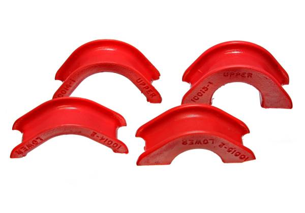 Energy Suspension Polyurethane Bushings | 1350 Offroad - Energy Suspension Rack And Pinion Bushing Set, Red 7.10101R - Image 1