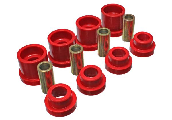 Energy Suspension Polyurethane Bushings | 1350 Offroad - Energy Suspension Sub-Frame Bushing Set, Red 7.1117R - Image 1