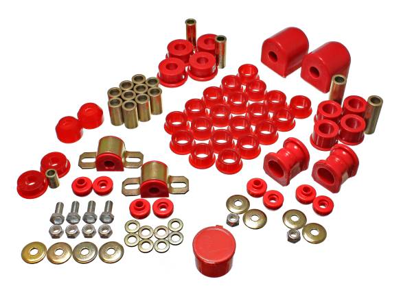 Energy Suspension Polyurethane Bushings | 1350 Offroad - Energy Suspension Hyper-Flex System, Red 7.18104R - Image 1