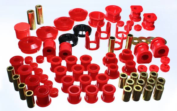 Energy Suspension Polyurethane Bushings | 1350 Offroad - Energy Suspension Hyper-Flex System, Red 7.18106R - Image 1