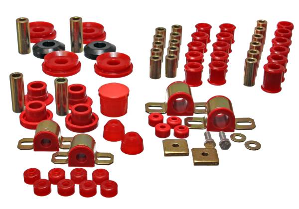 Energy Suspension Polyurethane Bushings | 1350 Offroad - Energy Suspension Hyper-Flex System, Red 7.18107R - Image 1