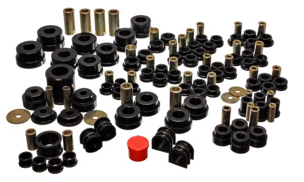 Energy Suspension Polyurethane Bushings | 1350 Offroad - Energy Suspension Hyper-Flex System, Black 7.18108G - Image 1