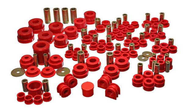 Energy Suspension Polyurethane Bushings | 1350 Offroad - Energy Suspension Hyper-Flex System, Red 7.18108R - Image 1