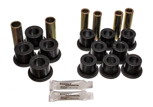 Energy Suspension Polyurethane Bushings | 1350 Offroad - Energy Suspension Leaf Spring Bushing Set, Black 7.2102G - Image 1