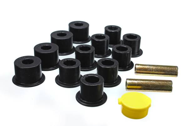 Energy Suspension Polyurethane Bushings | 1350 Offroad - Energy Suspension Leaf Spring Bushing Set, Black 7.2103G - Image 1
