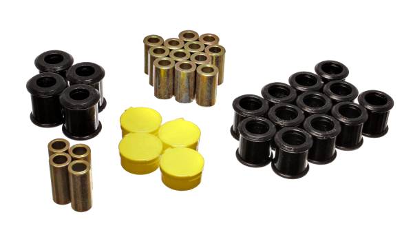 Energy Suspension Polyurethane Bushings | 1350 Offroad - Energy Suspension Control Arm Bushing Set, Black 7.3115G - Image 1