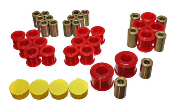 Energy Suspension Polyurethane Bushings | 1350 Offroad - Energy Suspension Control Arm Bushing Set, Red 7.3116R - Image 1