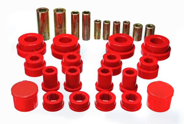 Energy Suspension Polyurethane Bushings | 1350 Offroad - Energy Suspension Control Arm Bushing Set, Red 7.3121R - Image 1