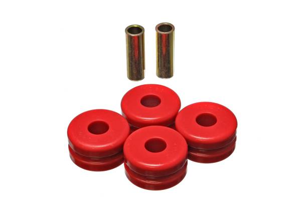 Energy Suspension Polyurethane Bushings | 1350 Offroad - Energy Suspension Strut Rod Bushing Set, Red 7.7102R - Image 1