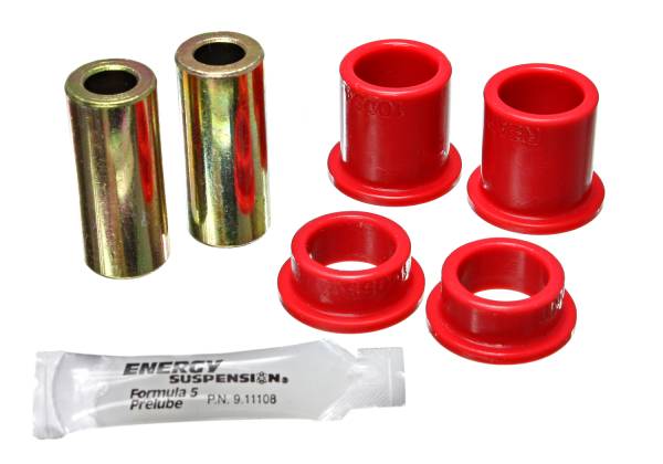 Energy Suspension Polyurethane Bushings | 1350 Offroad - Energy Suspension Rack And Pinion Bushing Set, Red 8.10105R - Image 1
