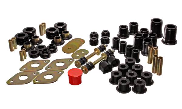Energy Suspension Polyurethane Bushings | 1350 Offroad - Energy Suspension Hyper-Flex System, Black 8.18101G - Image 1