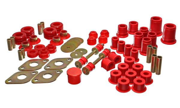 Energy Suspension Polyurethane Bushings | 1350 Offroad - Energy Suspension Hyper-Flex System, Red 8.18101R - Image 1