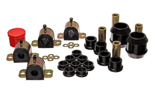 Energy Suspension Polyurethane Bushings | 1350 Offroad - Energy Suspension Hyper-Flex System, Black 8.18106G - Image 1