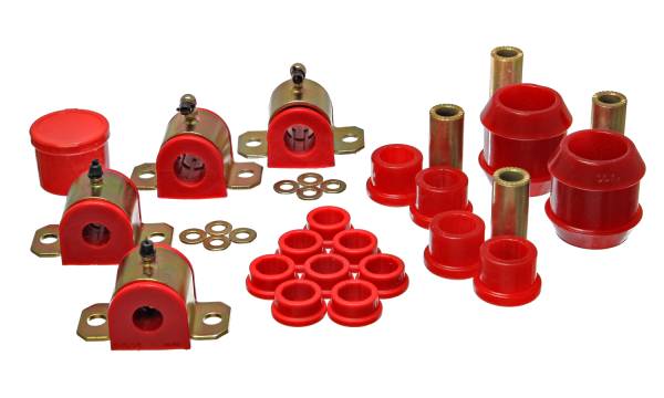 Energy Suspension Polyurethane Bushings | 1350 Offroad - Energy Suspension Hyper-Flex System, Red 8.18106R - Image 1