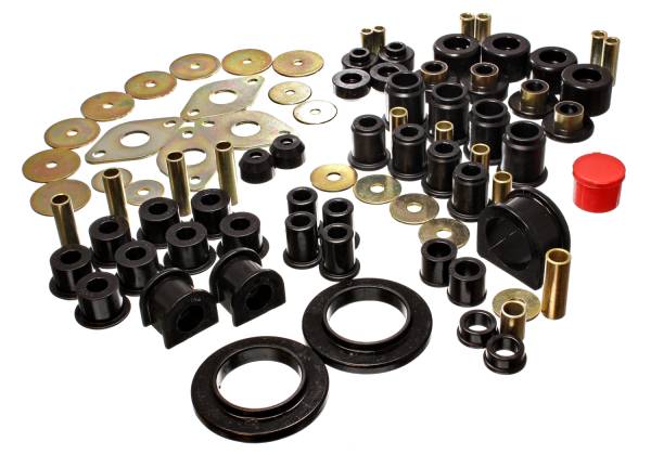 Energy Suspension Polyurethane Bushings | 1350 Offroad - Energy Suspension Hyper-Flex System, Black 8.18107G - Image 1