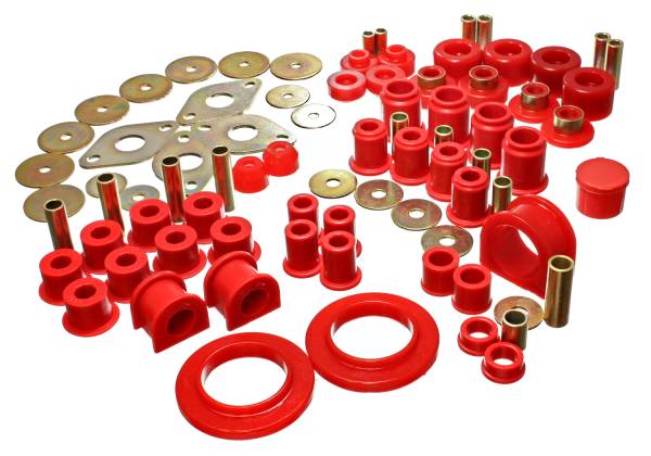 Energy Suspension Polyurethane Bushings | 1350 Offroad - Energy Suspension Hyper-Flex System, Red 8.18107R - Image 1