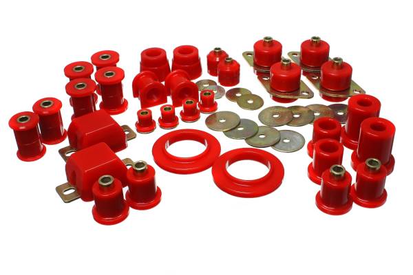 Energy Suspension Polyurethane Bushings | 1350 Offroad - Energy Suspension Hyper-Flex System, Red 8.18113R - Image 1
