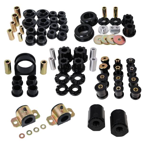 Energy Suspension Polyurethane Bushings | 1350 Offroad - Energy Suspension Hyper-Flex System, Black 8.18117G - Image 1