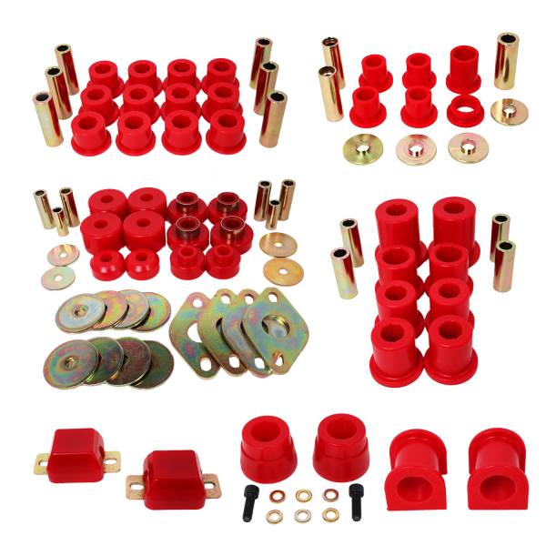 Energy Suspension Polyurethane Bushings | 1350 Offroad - Energy Suspension Hyper-Flex System, Red 8.18120R - Image 1