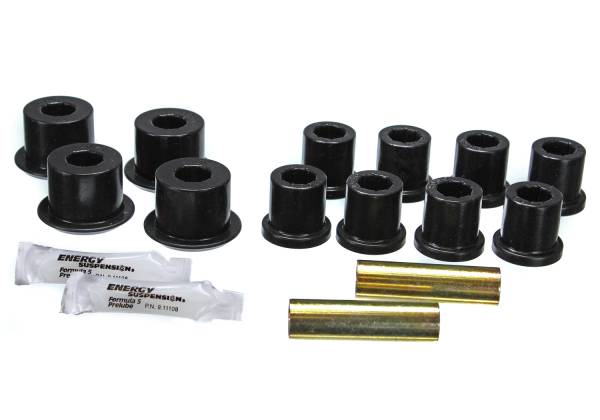 Energy Suspension Polyurethane Bushings | 1350 Offroad - Energy Suspension Leaf Spring Bushing Set, Black 8.2103G - Image 1
