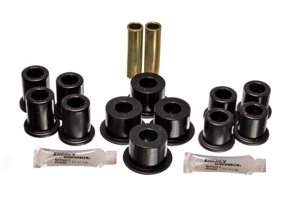 Energy Suspension Polyurethane Bushings | 1350 Offroad - Energy Suspension Leaf Spring Bushing Set, Black 8.2107G - Image 1