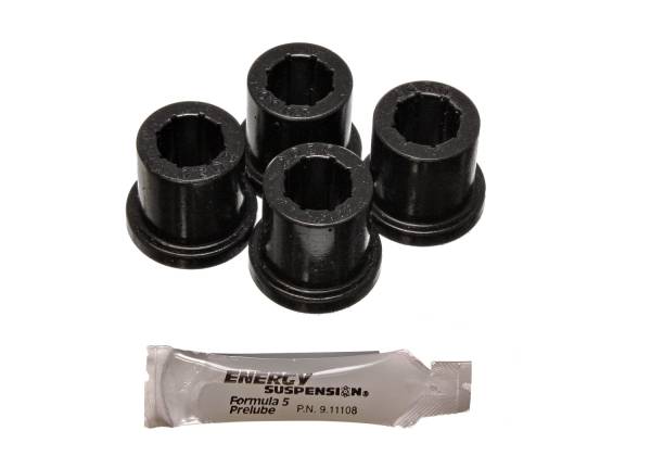 Energy Suspension Polyurethane Bushings | 1350 Offroad - Energy Suspension Shackle Bushing Set, Black 8.2109G - Image 1