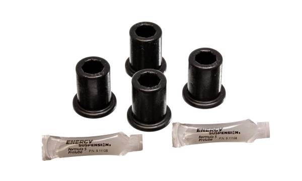 Energy Suspension Polyurethane Bushings | 1350 Offroad - Energy Suspension Shackle Bushing Set, Black 8.2111G - Image 1