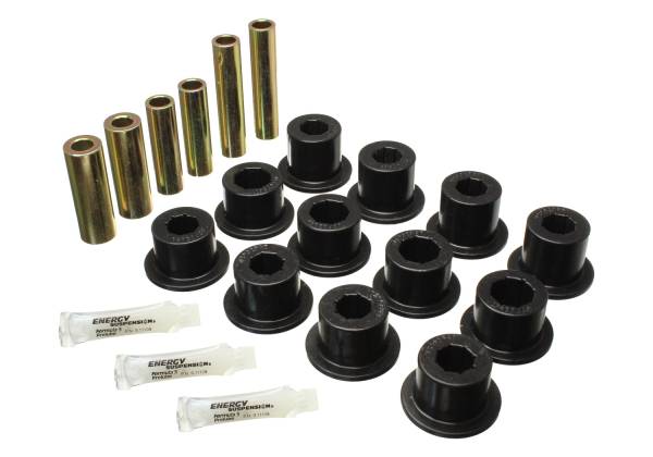 Energy Suspension Polyurethane Bushings | 1350 Offroad - Energy Suspension Leaf Spring Bushing Set, Black 8.2117G - Image 1