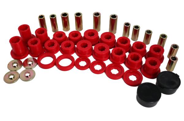 Energy Suspension Polyurethane Bushings | 1350 Offroad - Energy Suspension Control Arm Bushing Set, Red 8.3104R - Image 1