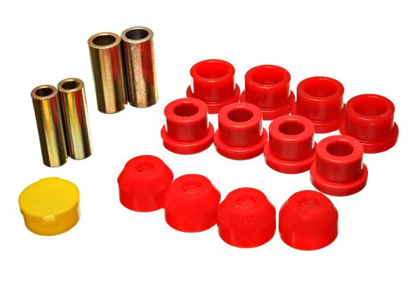 Energy Suspension Polyurethane Bushings | 1350 Offroad - Energy Suspension Control Arm Bushing Set, Red 8.3114R - Image 1