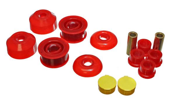 Energy Suspension Polyurethane Bushings | 1350 Offroad - Energy Suspension Control Arm Bushing Set, Red 8.3120R - Image 1