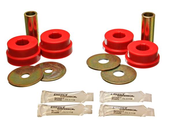 Energy Suspension Polyurethane Bushings | 1350 Offroad - Energy Suspension Trailing Arm Bushing Set, Red 8.3125R - Image 1